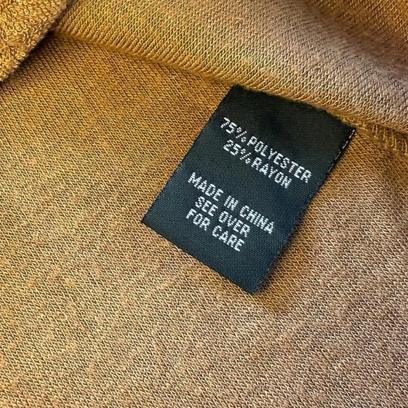 A189- Light brown collared tank top with ruffle details #fairycore #Y2K - Picture 6 of 6